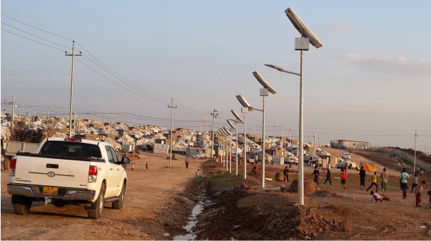Light for more security in conflict areas